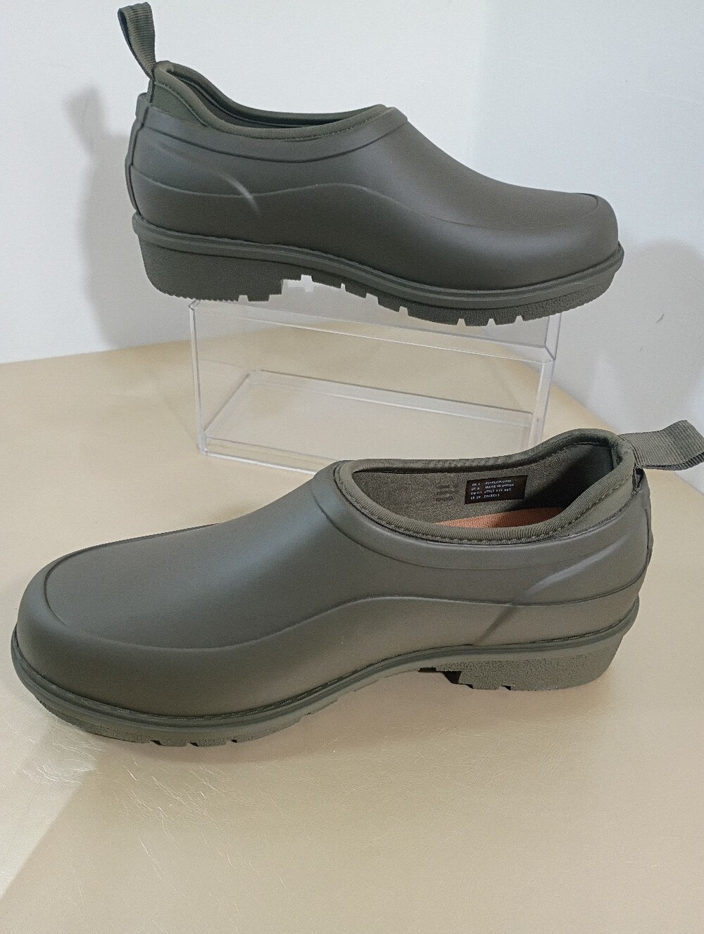 FitFlop Women's SZ 8 WONDERWELLY Rain Boot Deep Green - Picture 3 of 10